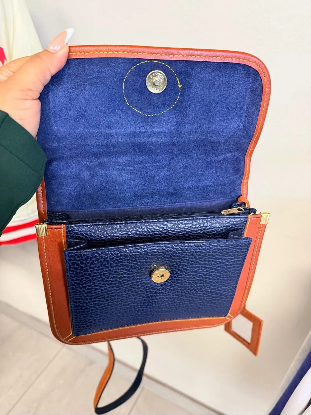 Dooney & Bourke Vintage Blue Crossbody Bag